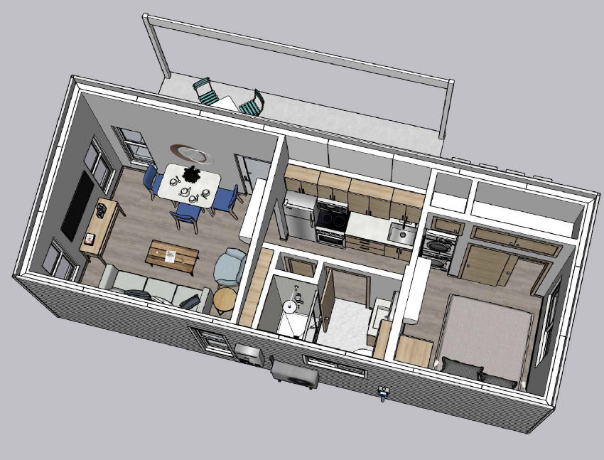 LoneStar ADU Shell Package