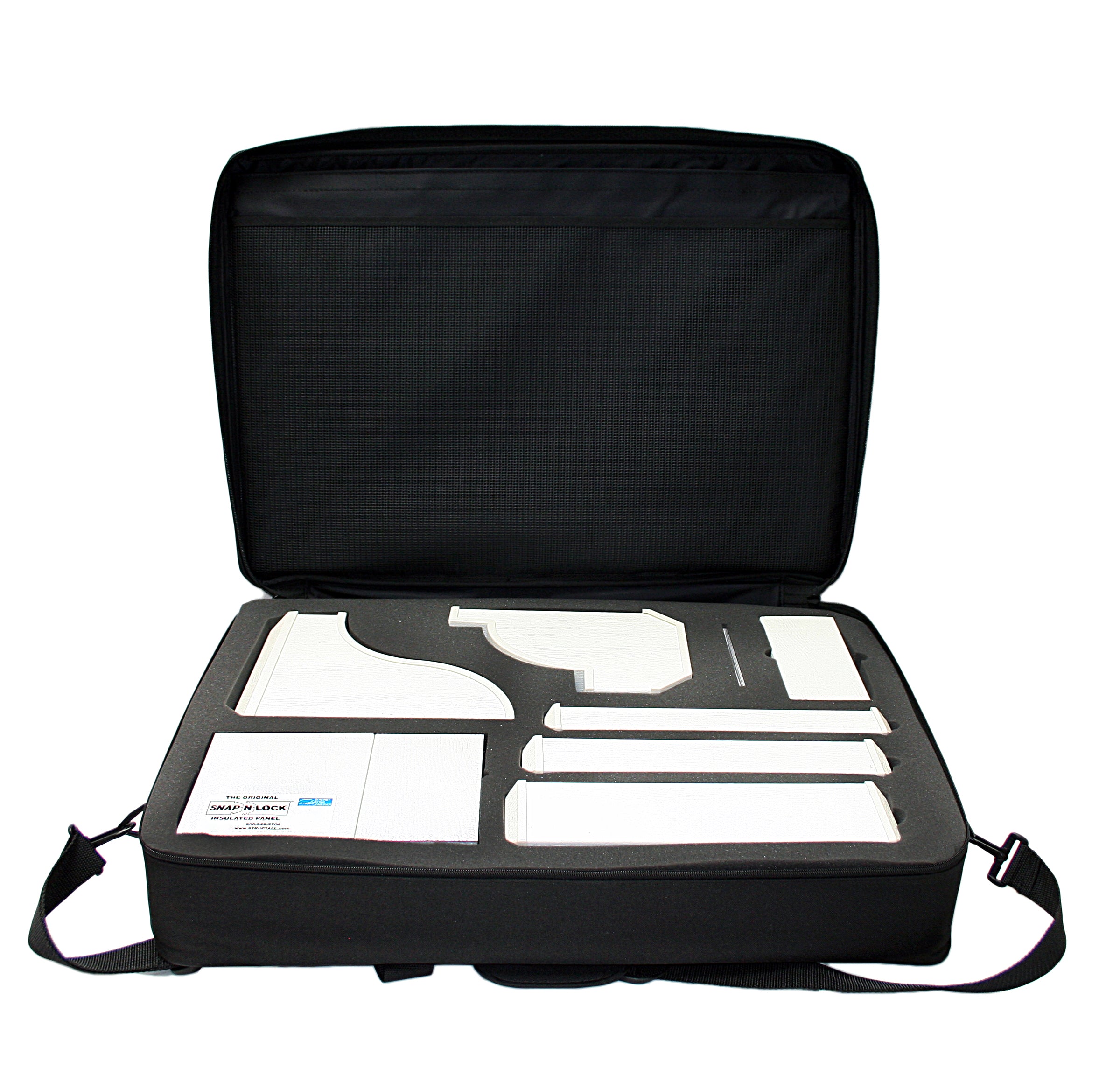 Premium Permawood Sample Case w/ Embroidered Logos