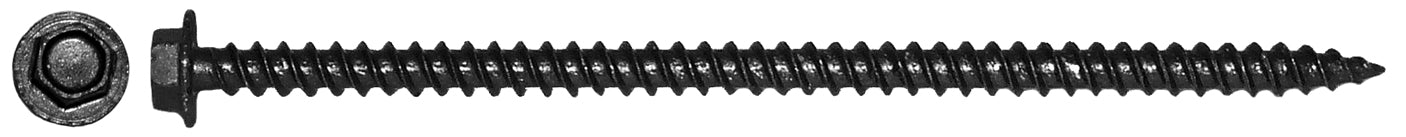 #10 x 4" - 1/4" Hex Washer Head SMS