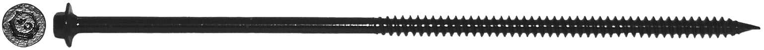 #10 x 7" Hex Head Type A Drill Point Plated & Coated
