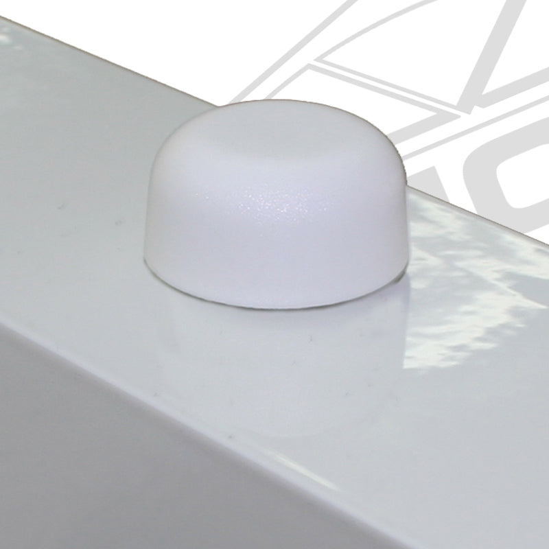 3/8" Fastener Caps w/ Clear Washers