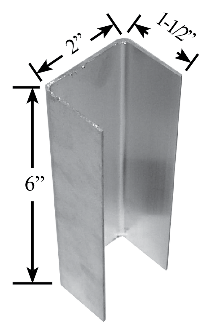 2 x 6 I/S Rafter / Header Bracket – Structall Building Systems