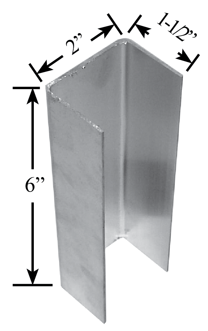 2 x 6 I/S Rafter / Header Bracket