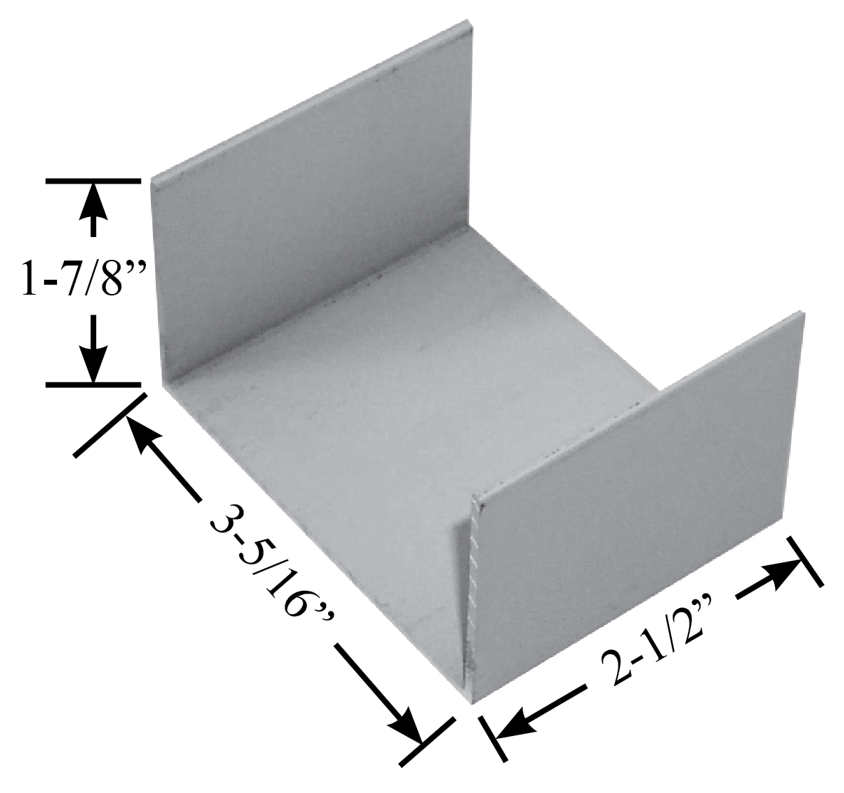 3 x 8 O/S Rafter / Header Bracket