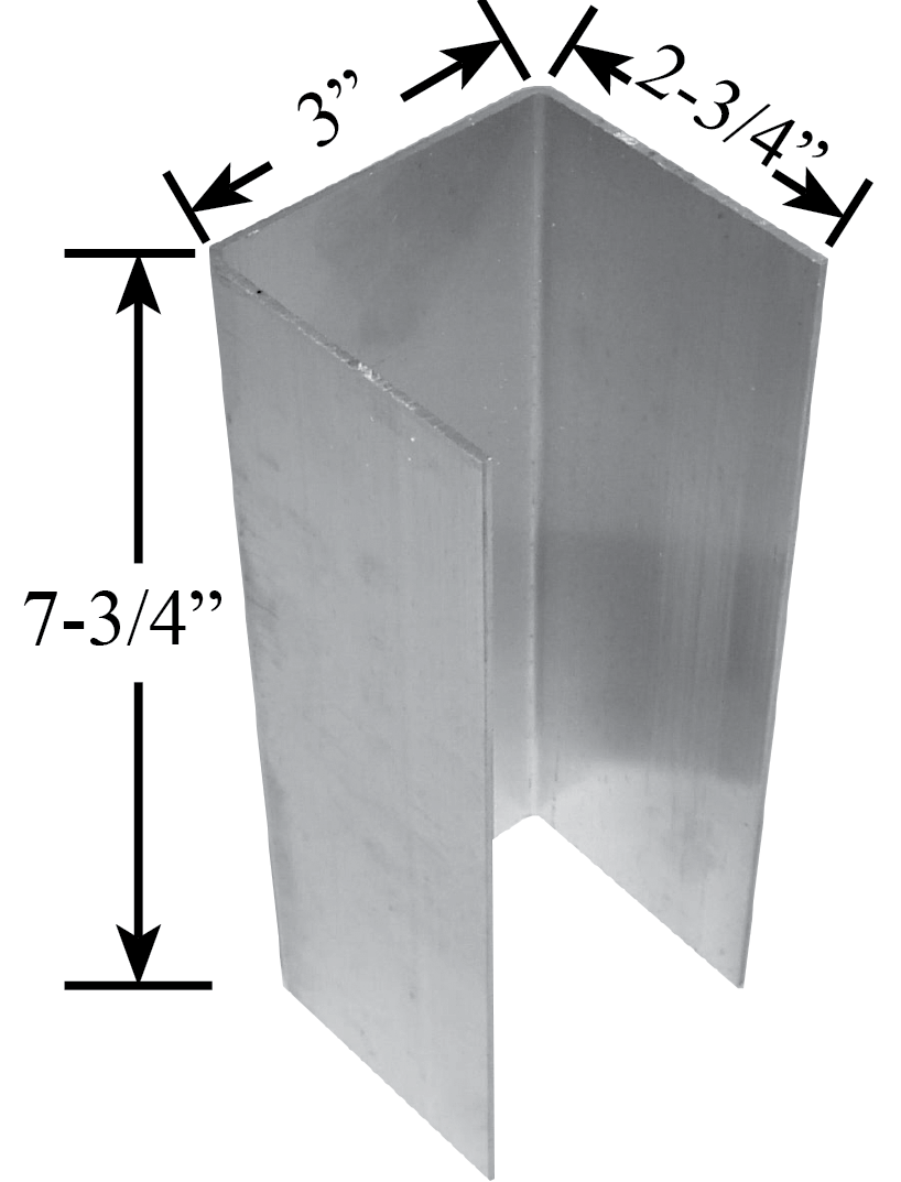 3 x 8 I/S Rafter / Header Bracket – Structall Building Systems