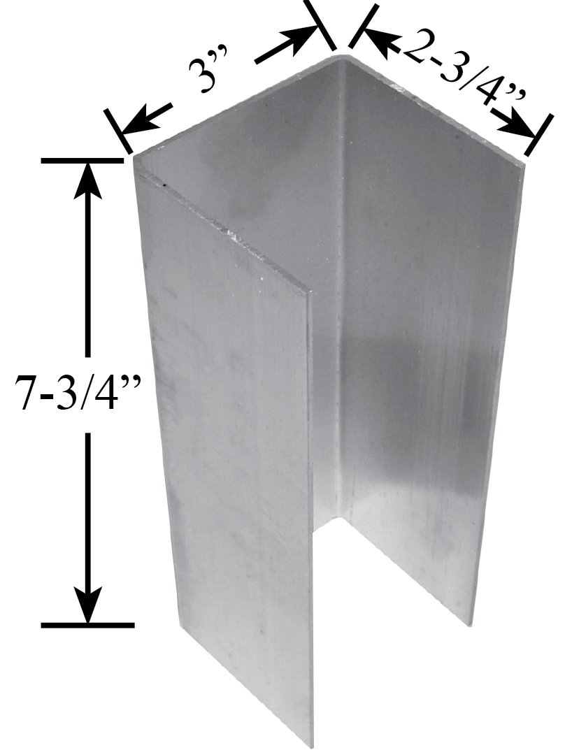 3 x 8 I/S Rafter / Header Bracket