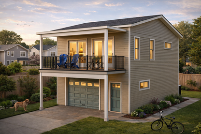 Overlook Garage Top ADU Shell Package