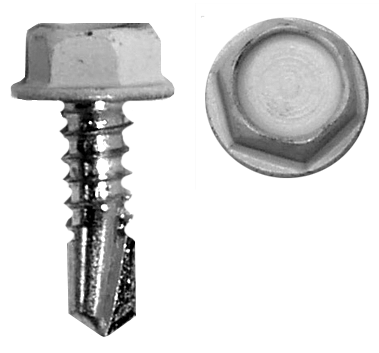 #14 x 3/4” HWH Tek Screw