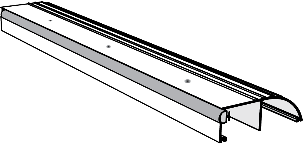 1” Bumperstop Threshold