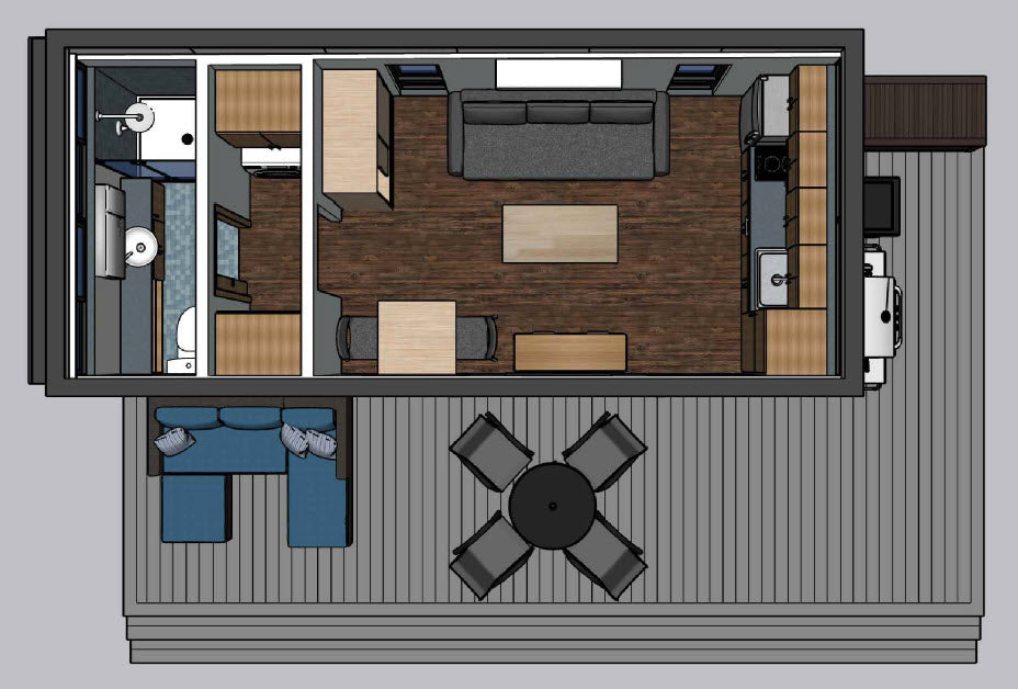 Quantum Studio Cabin Shell Package