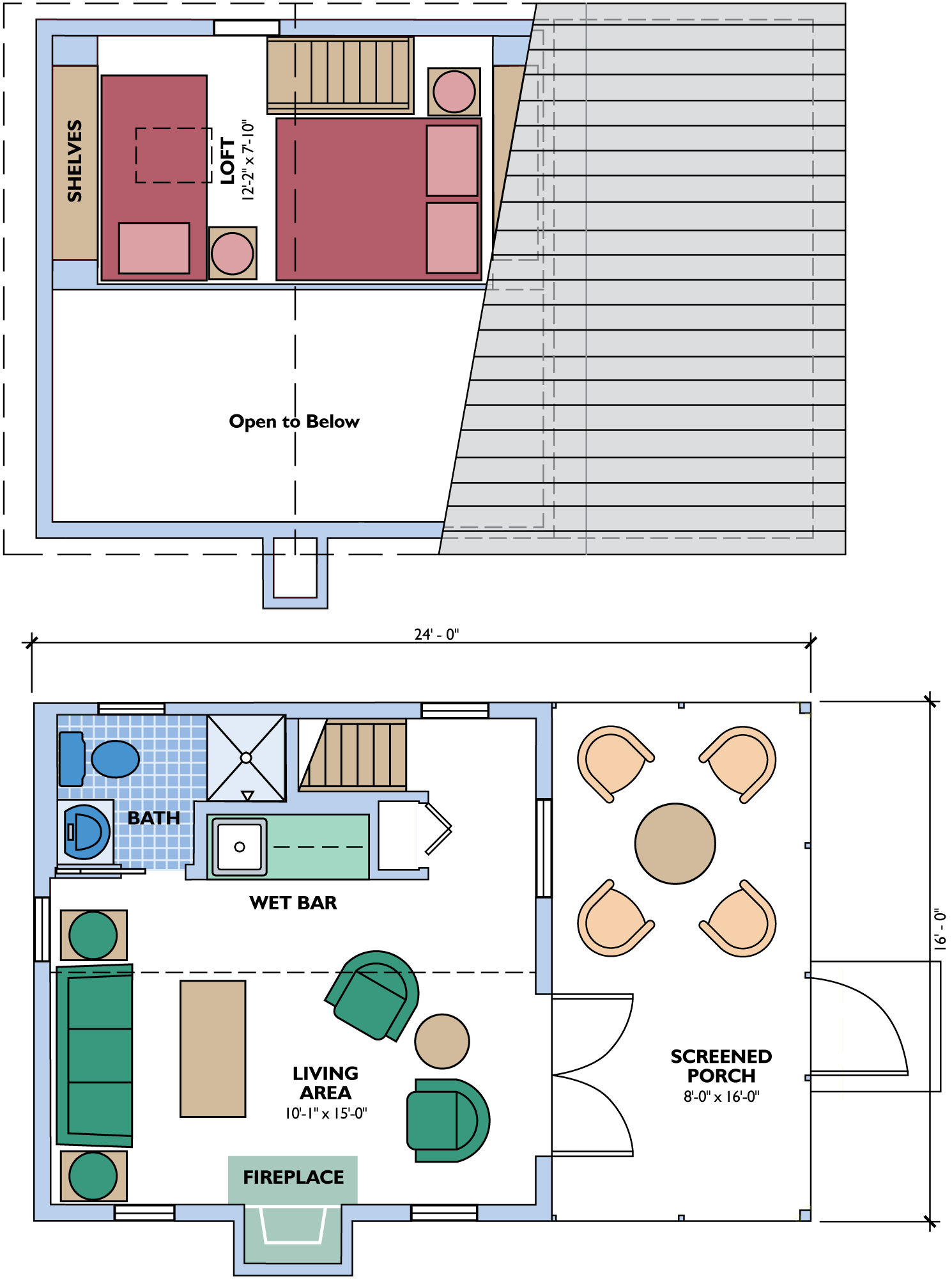 Woodland Shell Package