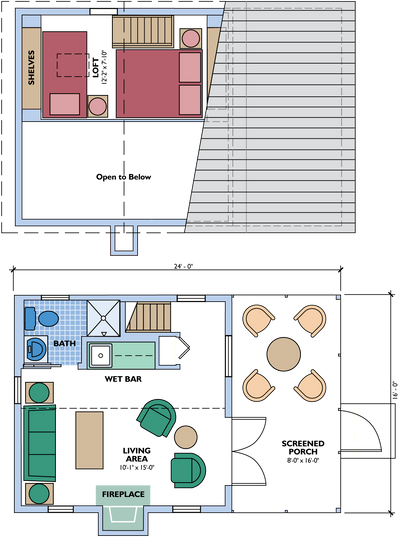 Woodland Shell Package