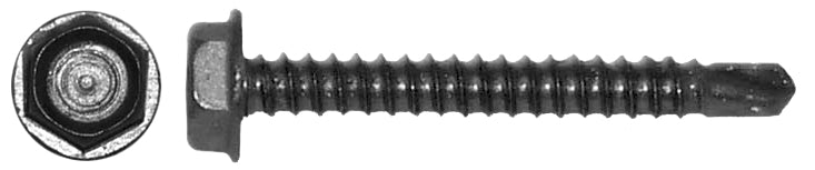 #10 x 1-1/2" - 5/16" Hex Head Tek Screw