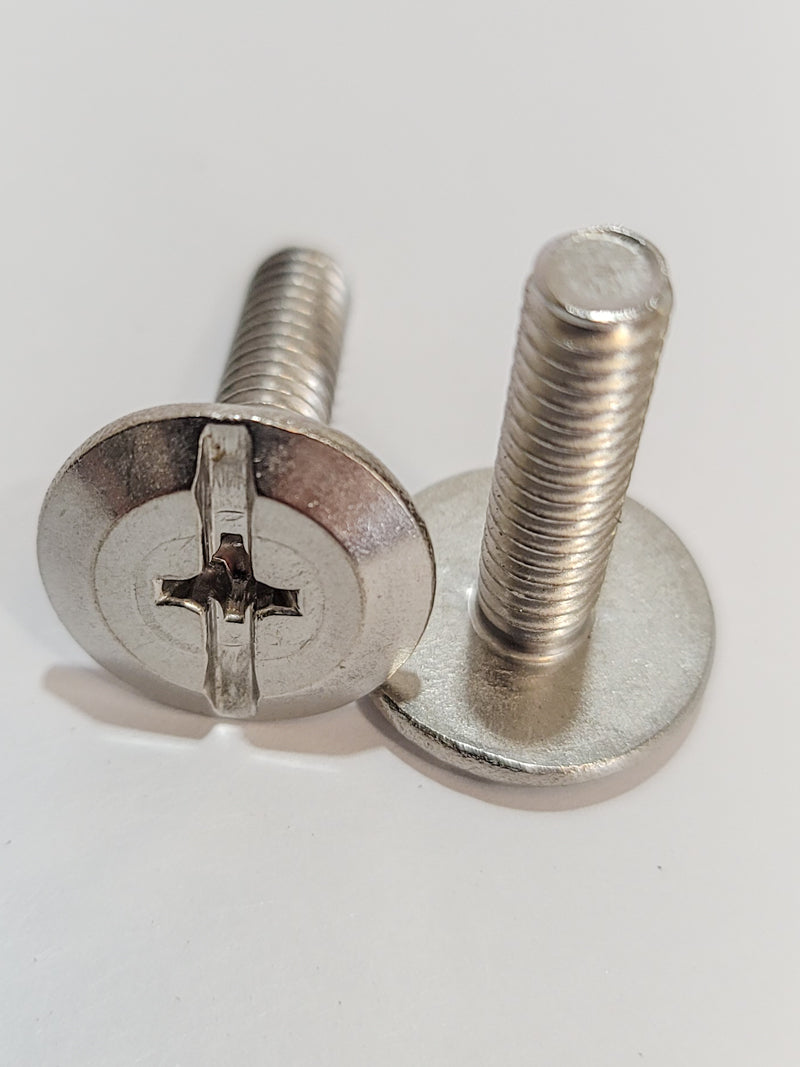 1/4-20 X 1" Combination Sidewalk Bolt, 18SS